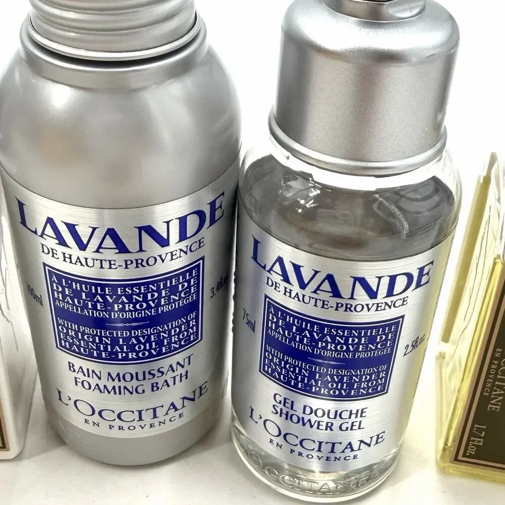 L'Occitane En Provence Travel Size 7pc Gift Set In Travel Bag - Best of Harvests